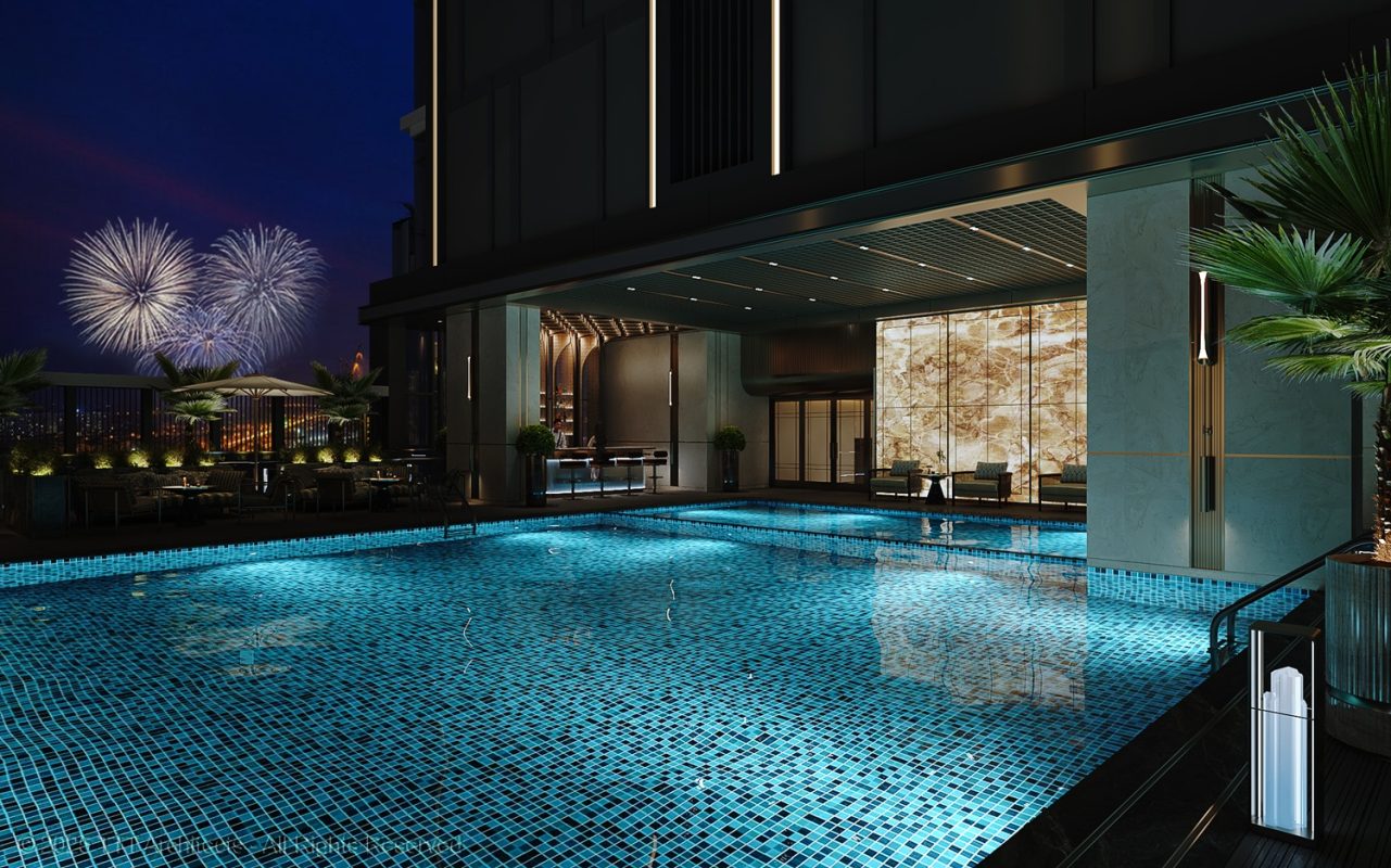 Tiện ích bể bơi sinh cộng đồng Ích Chung Cư Celestine Westlake Tây Hồ -chung cư 300 Võ Chí Công