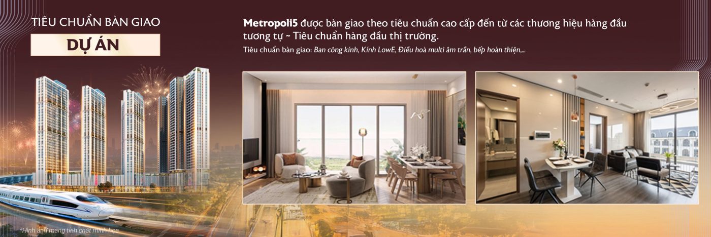 Chung cư Metropoli5 – Giá gốc trực tiếp chủ đầu tư